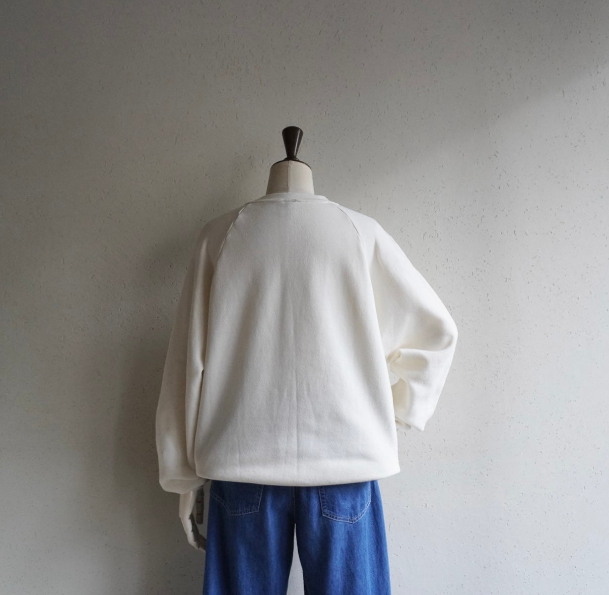 90s Ivory Sweater Made in USA