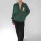 70s "Sears"  Half-Zip Sweater Made in USA Dead Stock