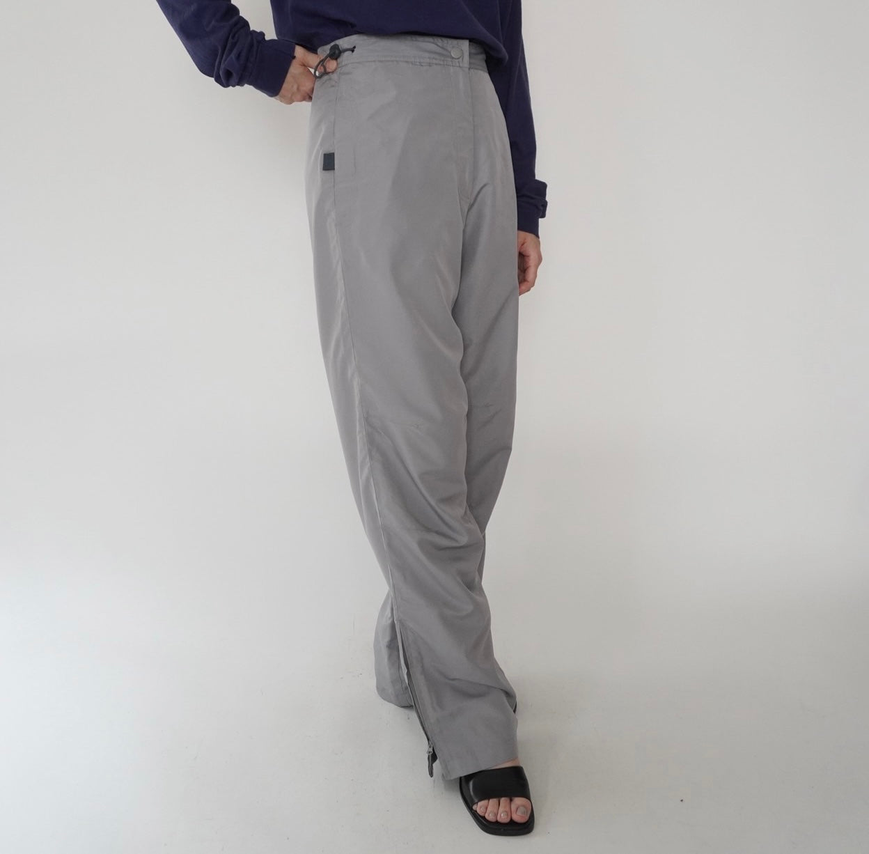 90s EURO High Waist Design Pants