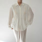 90s Cord Lace Shirt Made in USA