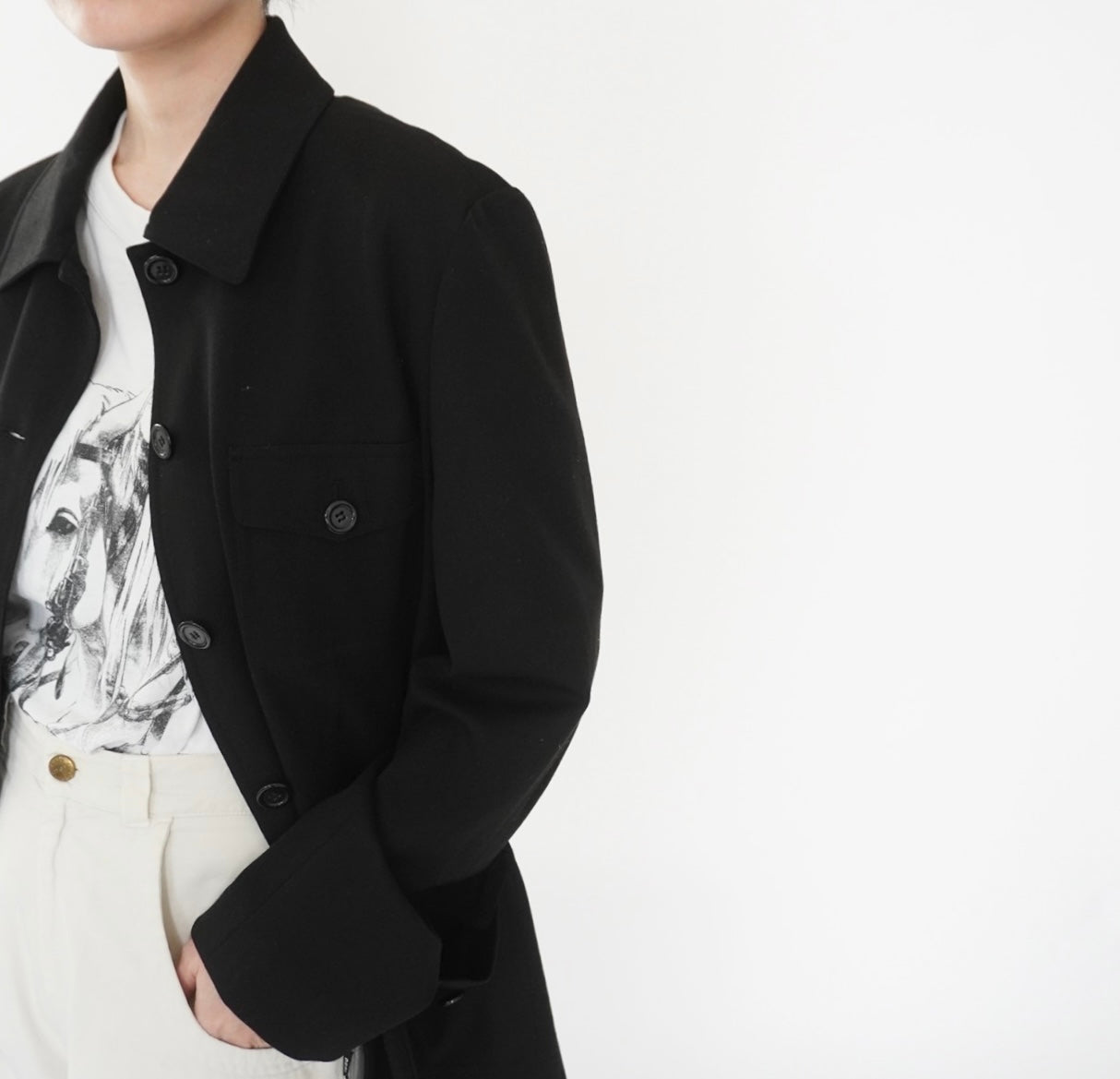 90s Black Jacket