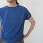 80s Blue Mesh Top