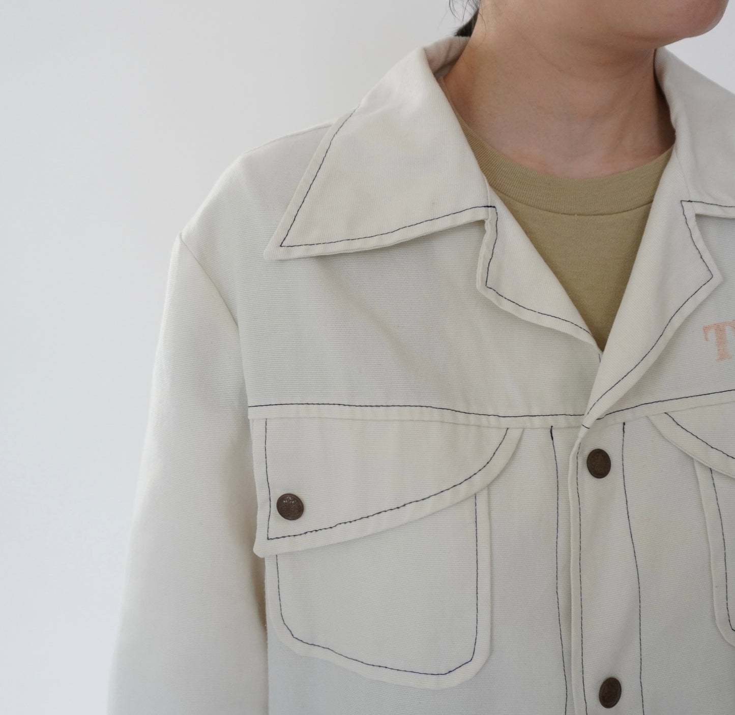 70s White Light Jacket