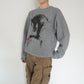 90s Printed Sweater Made in USA