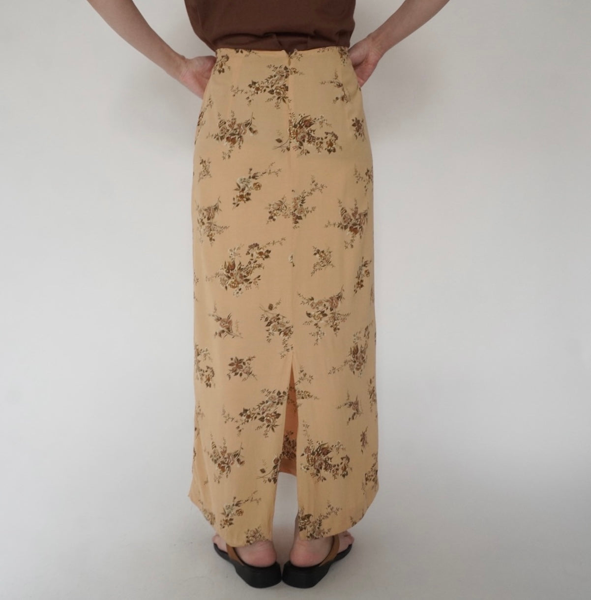90s Printed Skirt