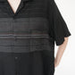 80s Striped Design Shirt Made in USA