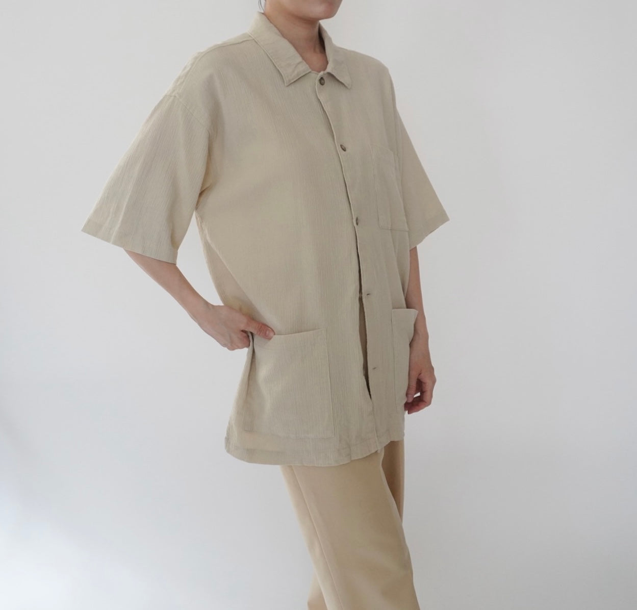 90s Beige Shirt