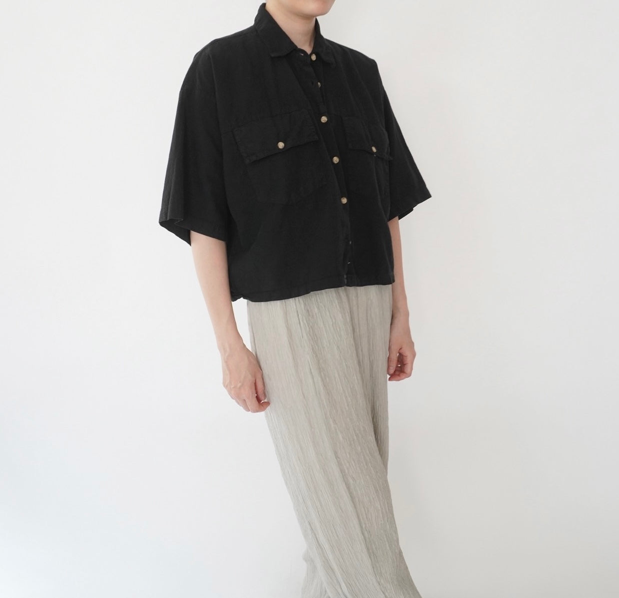 90s Black Shirt