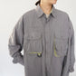 80s "ORIVIS" Nylon Design Shirt
