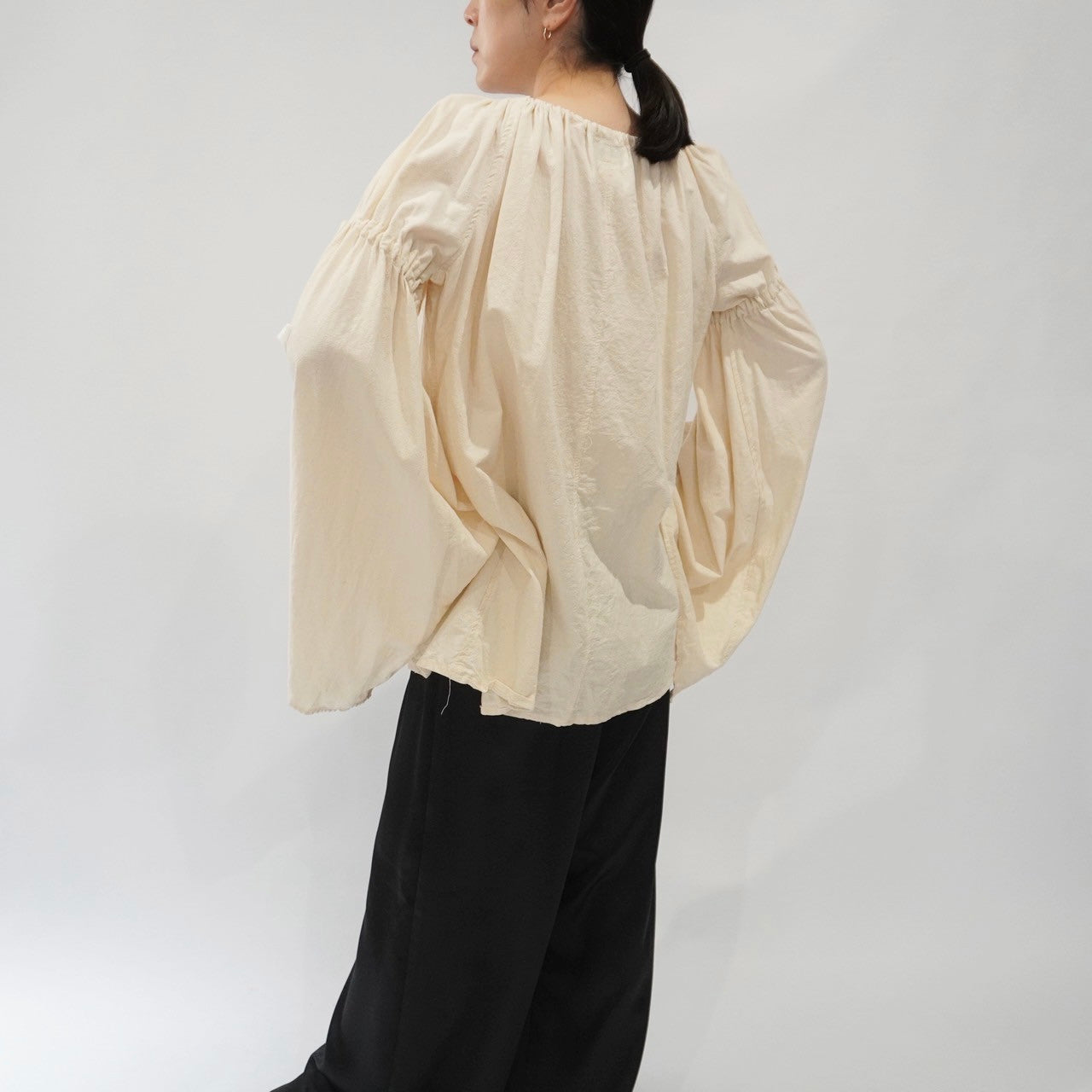 90s Cotton Ivory Tunic