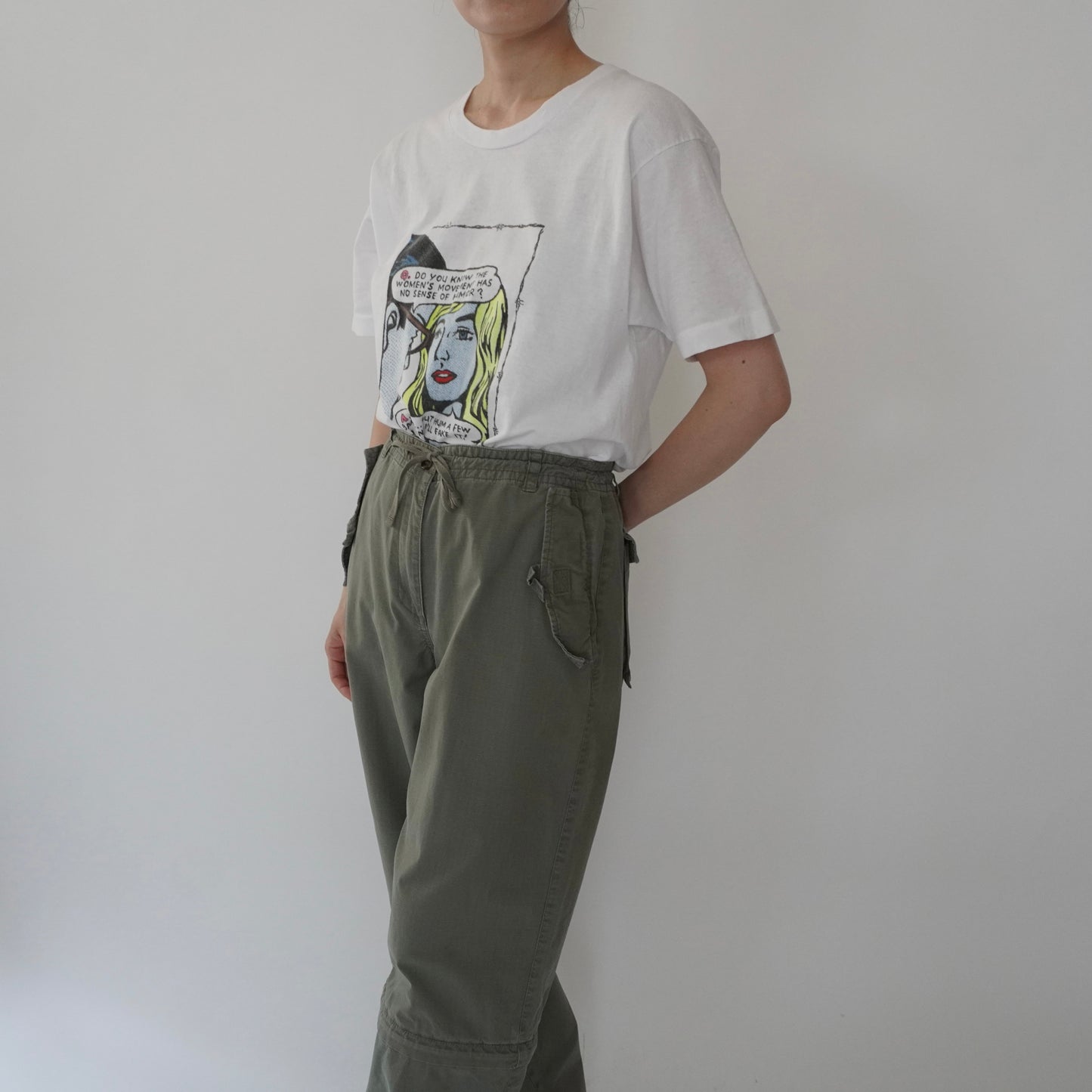 80s Printed T-shirt Made in USA