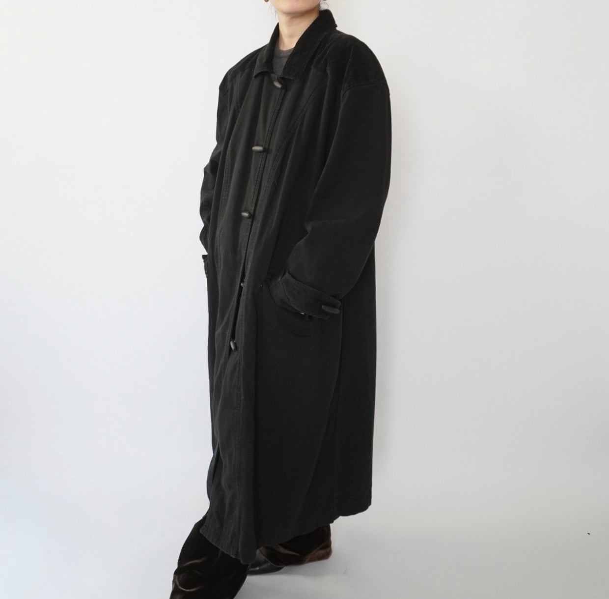 90s Cotton×Corduroy Coat