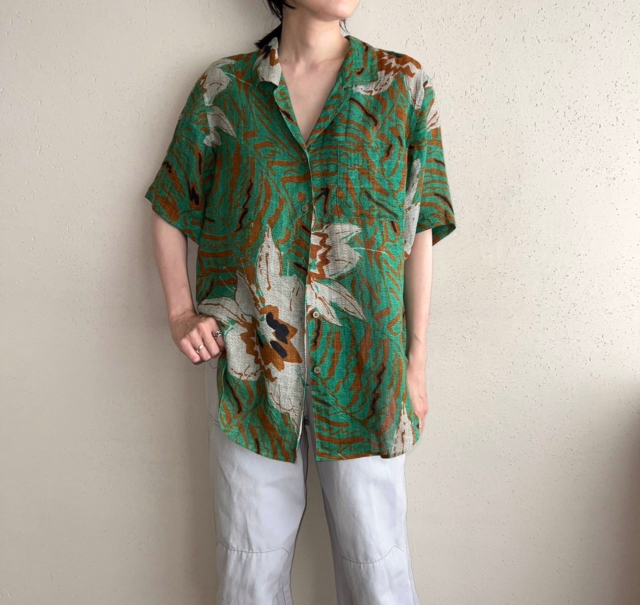 90s Linen Shirt
