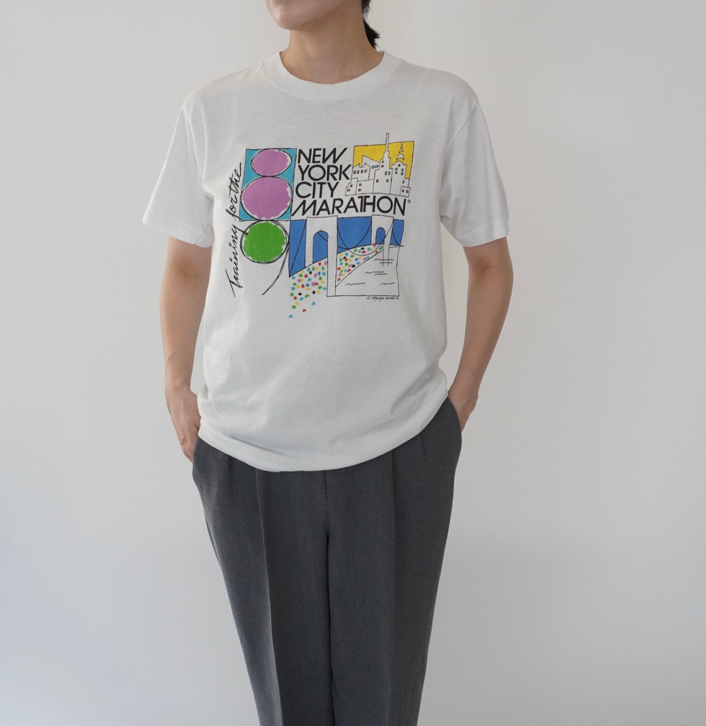 80s Printed T-shirt Made in USA