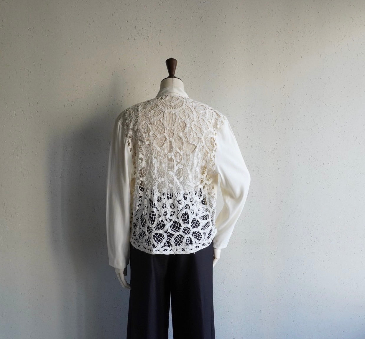 90s Lace Design Jacket Made in USA