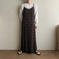 90s Printed Rayon Dress Made in USA
