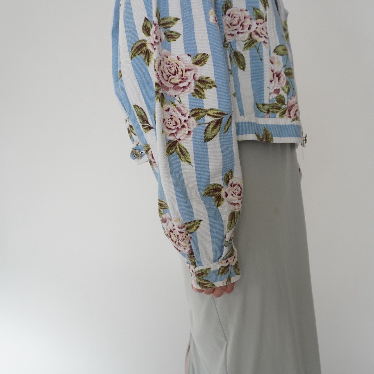 90s Flower Pattern Jacket