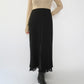 90s Design Ribbed Skirt Made in Italy