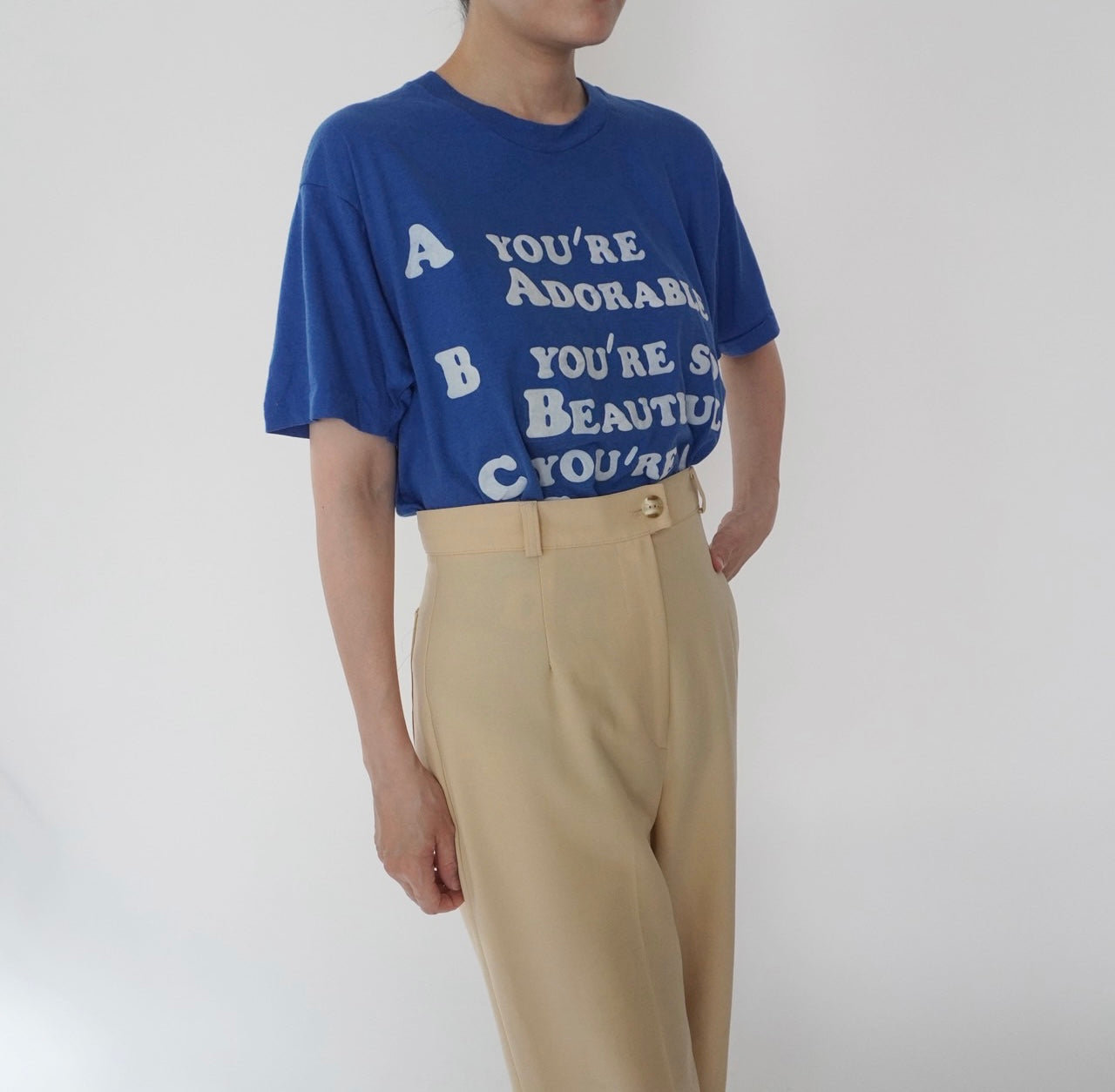 80s Printed T-shirt Made in USA