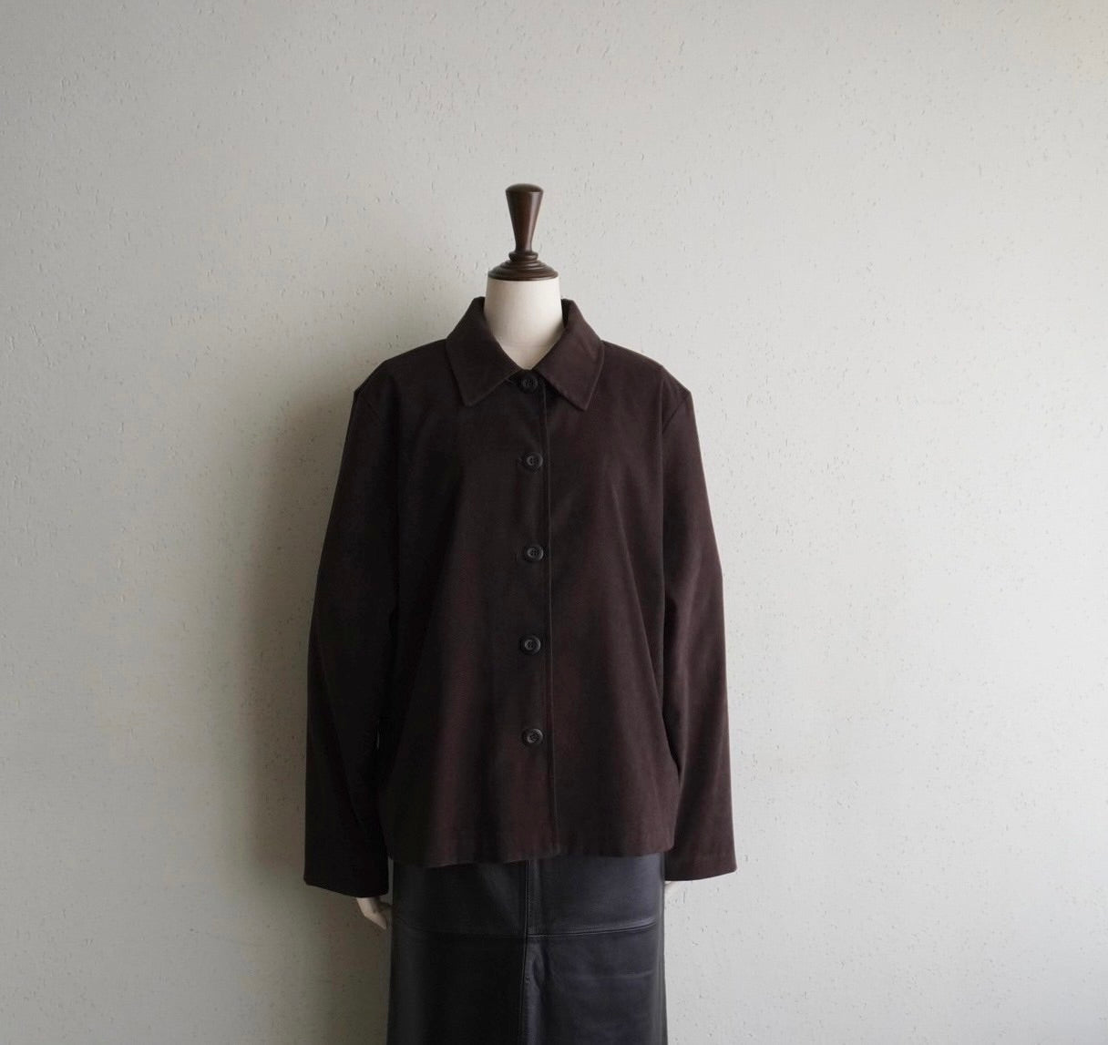 90s Brown Shirt Made in USA