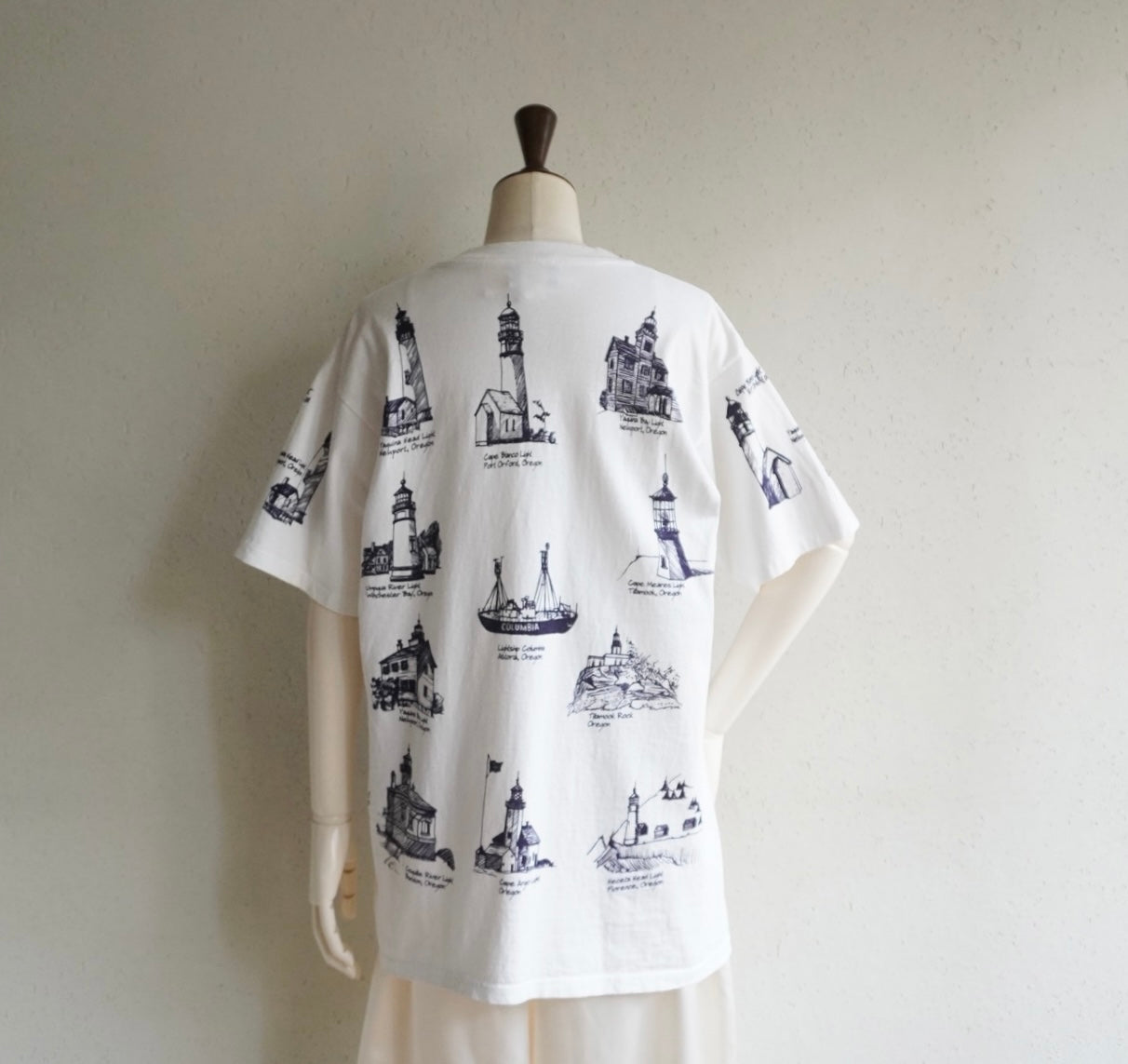 90s Printed T-shirt Made in USA