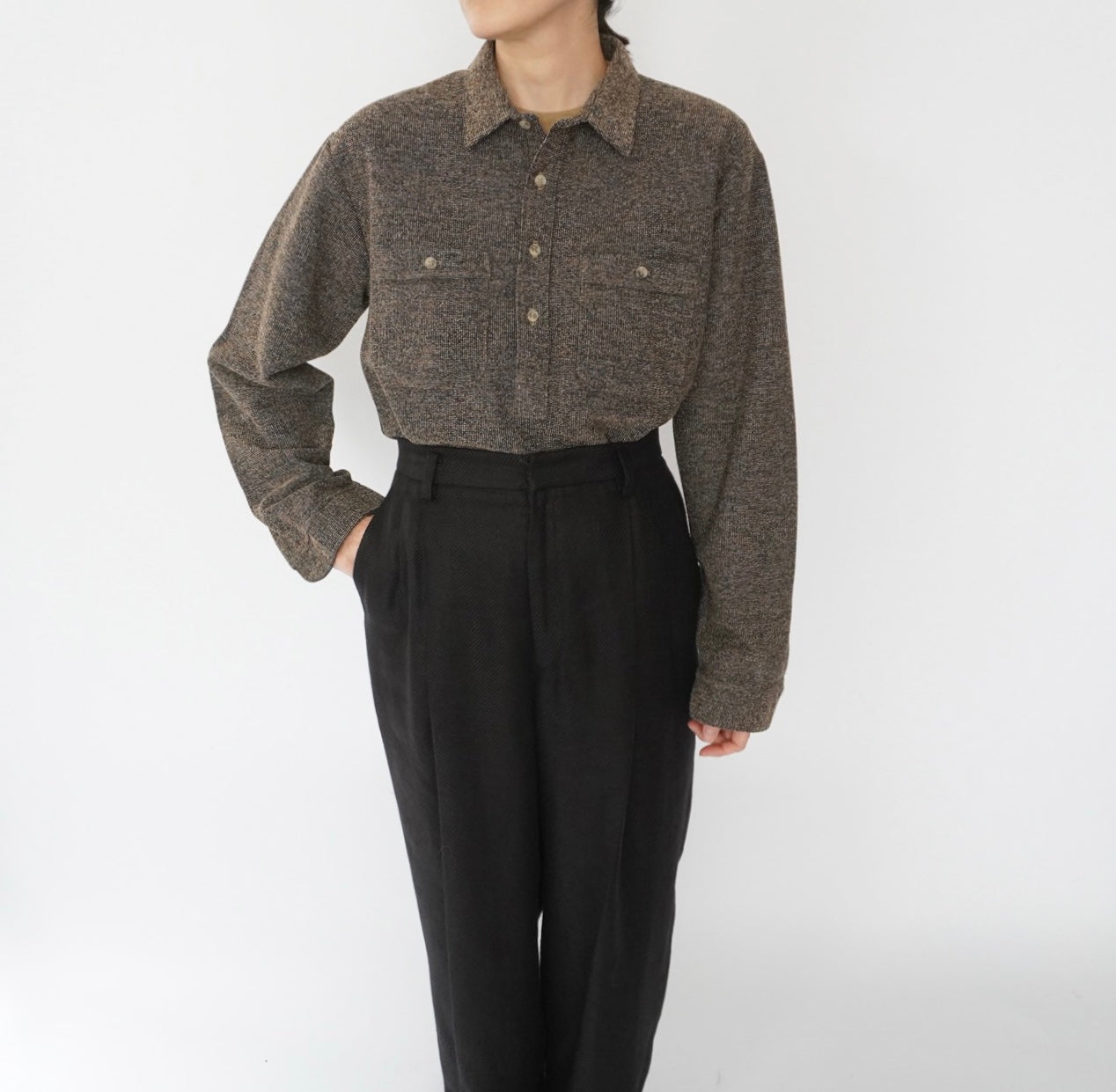 80s Pullover Shirt Made in USA