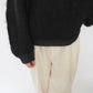 80s Black Mohair Knit