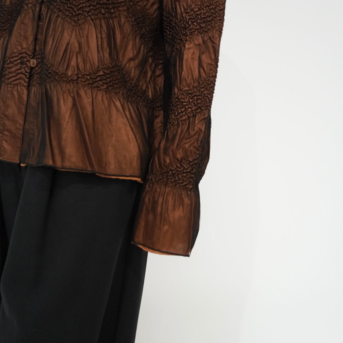 90s Pleat Design Shirt
