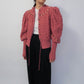 80s Embroidery Knit Cardigan