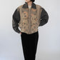 90s"Laurel" Silk Reversible Jacket Made in Germany
