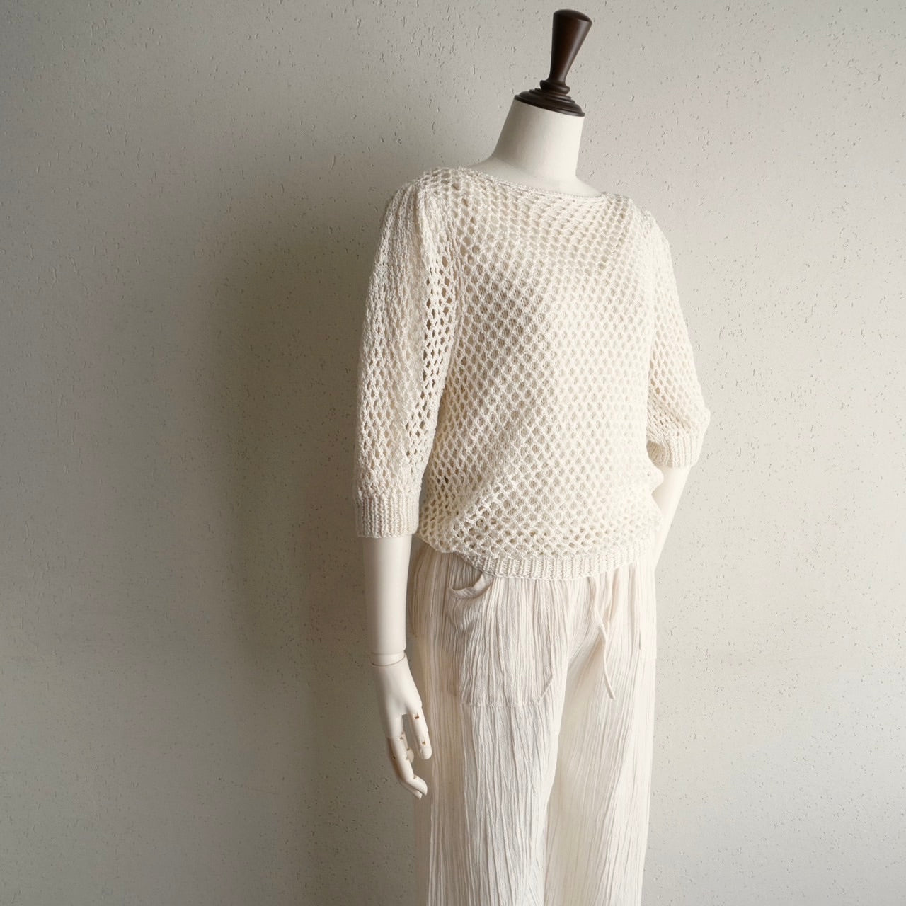 80s Hand Knit Top