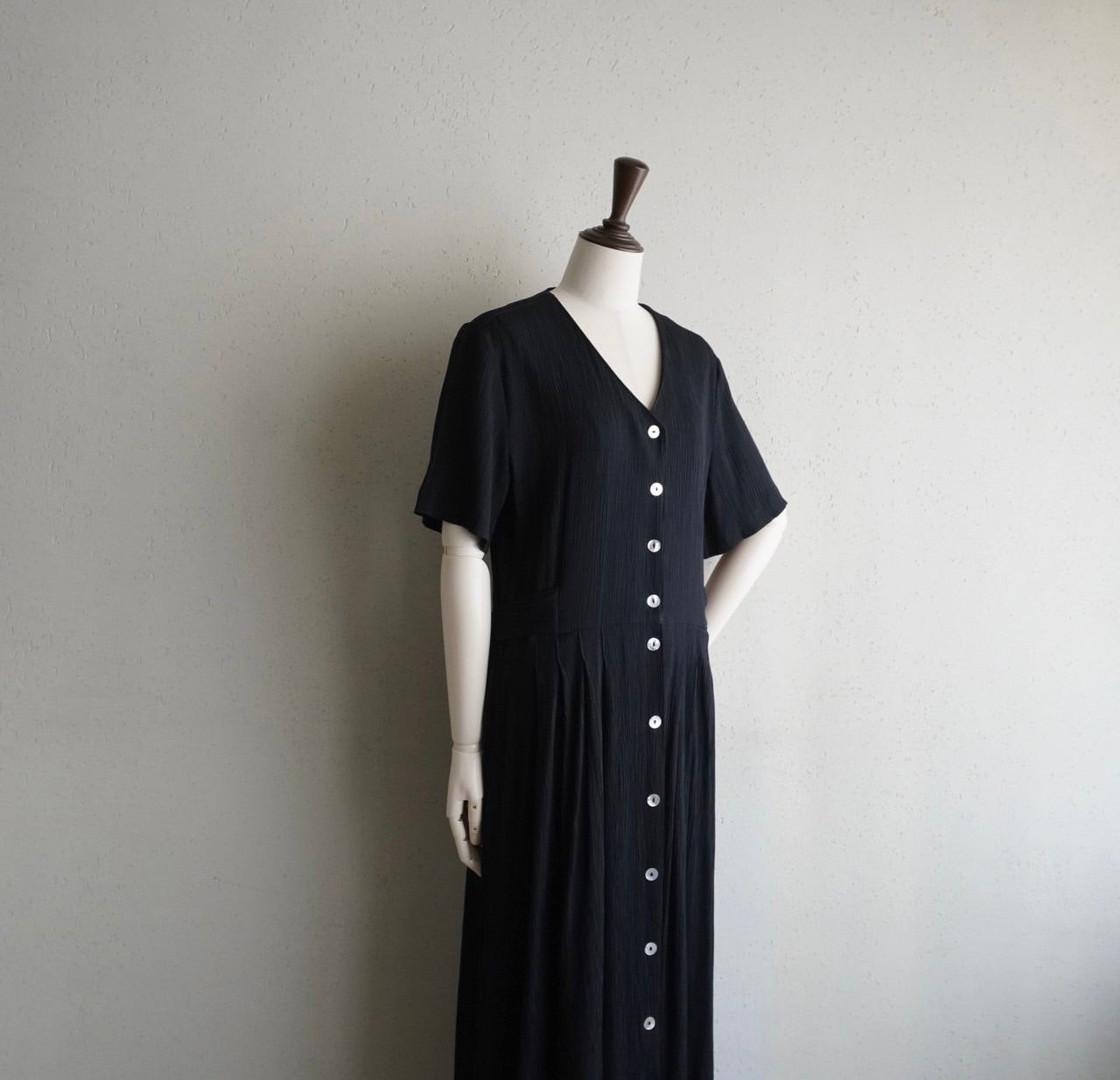 90s EURO Black Maxi Dress