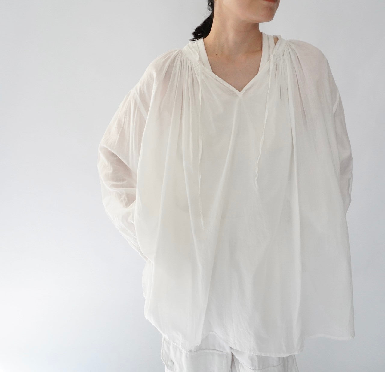 90s Cotton Tunic Made in USA