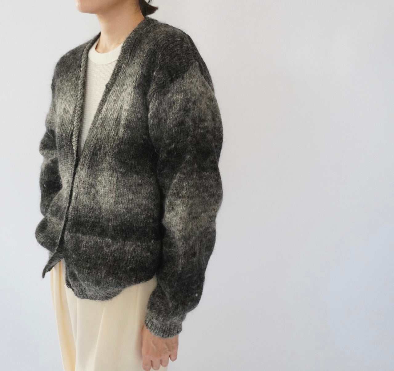 90s Design Mohair Cardigan