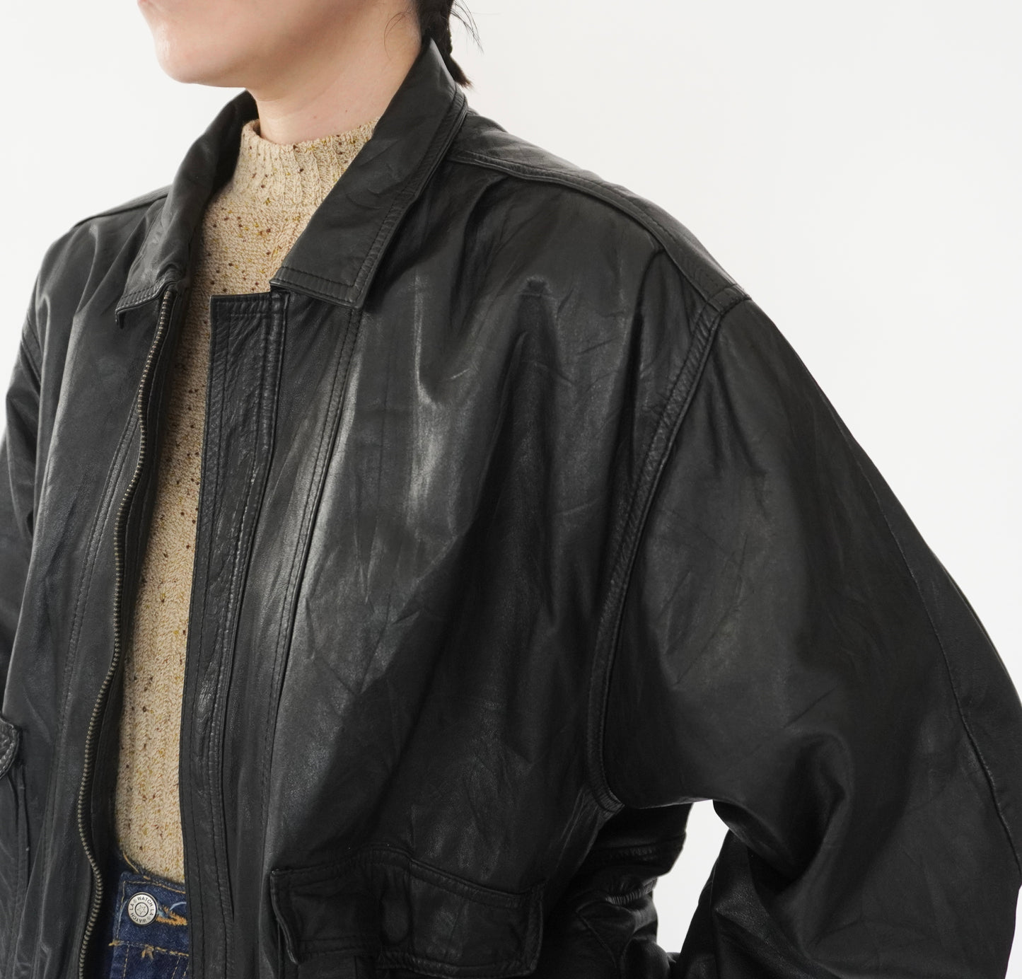 90s Leather Jacket