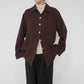 90s Brown Silk Shirt