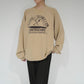 80s Printed Sweater Made in USA
