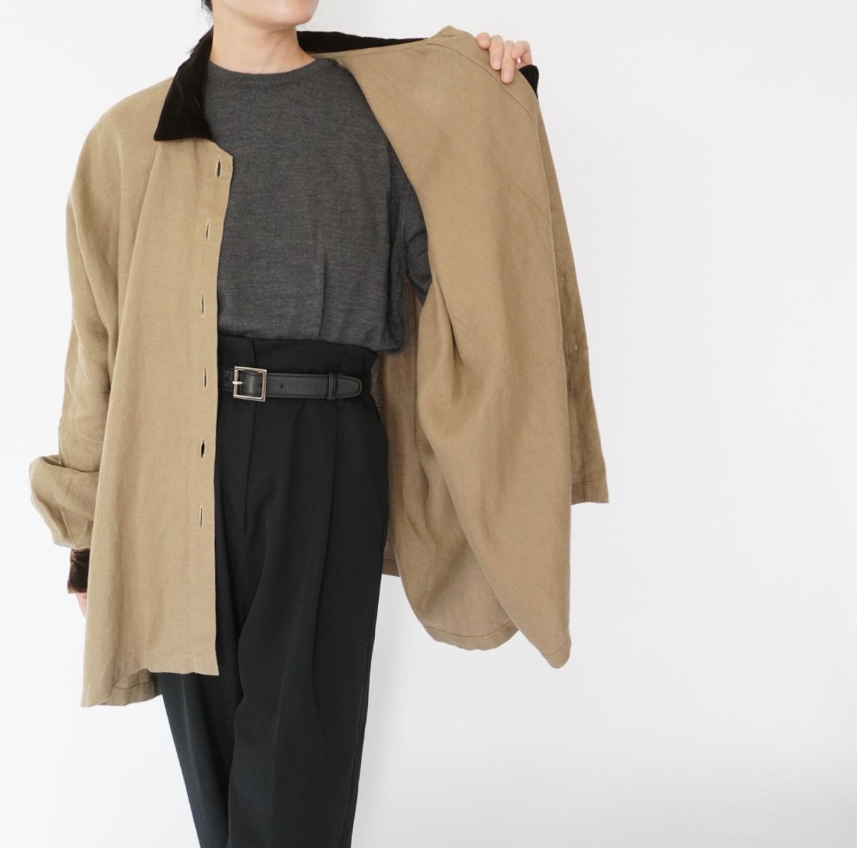 80s Linen Jacket