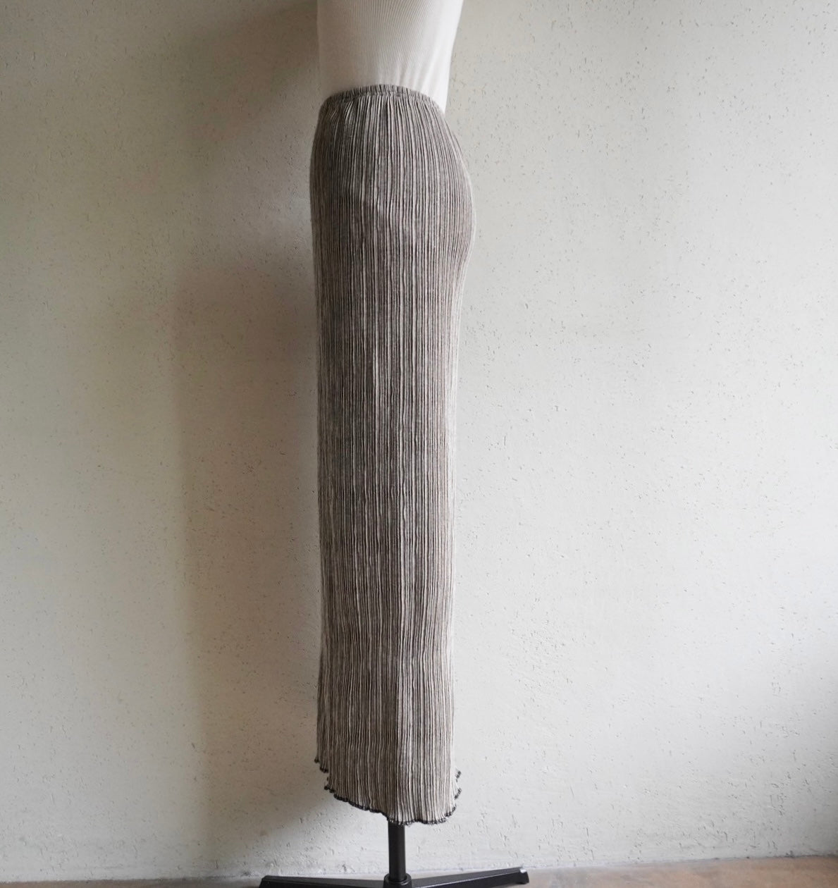 90s Pleat Skirt Made in France