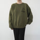 90s"USMC" Printed Sweater Made in USA