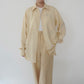 "Geoffrey Beene" Cream Shirt