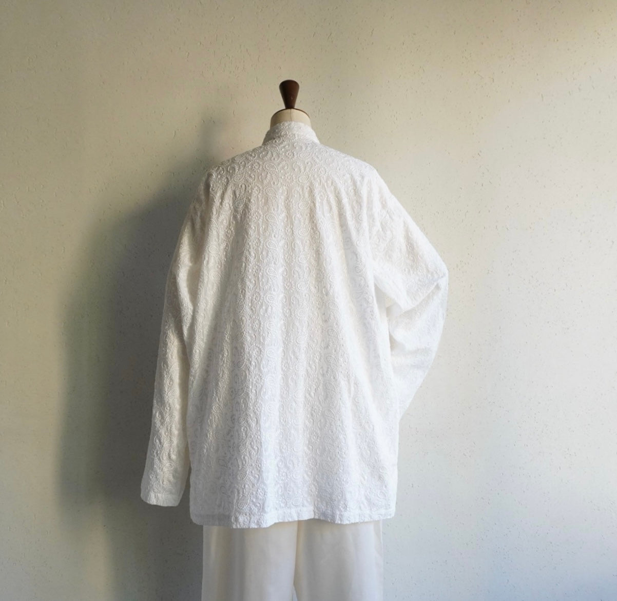80s Cotton Embroidery Tunic