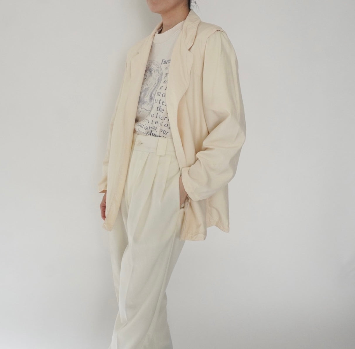 90s Silk Light Jacket