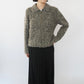 90s Zipped Knit Top