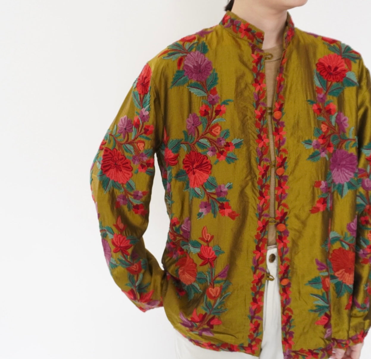 80s Embroidery Jacket