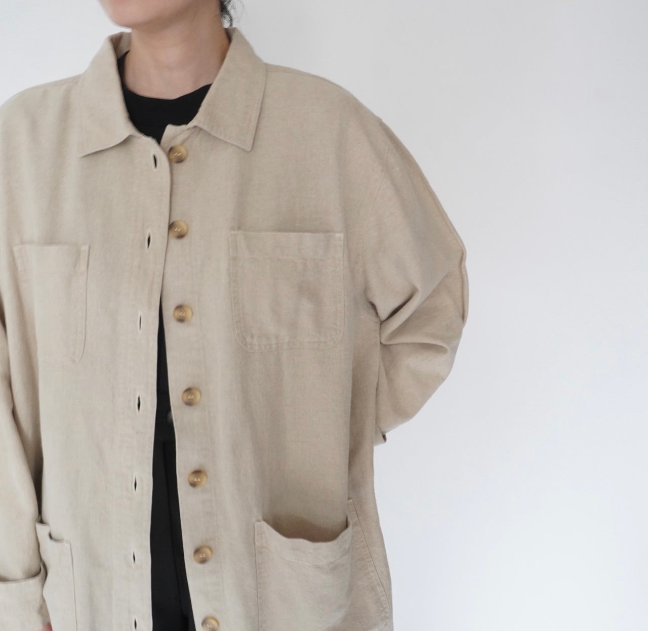 90s Linen Light Jacket