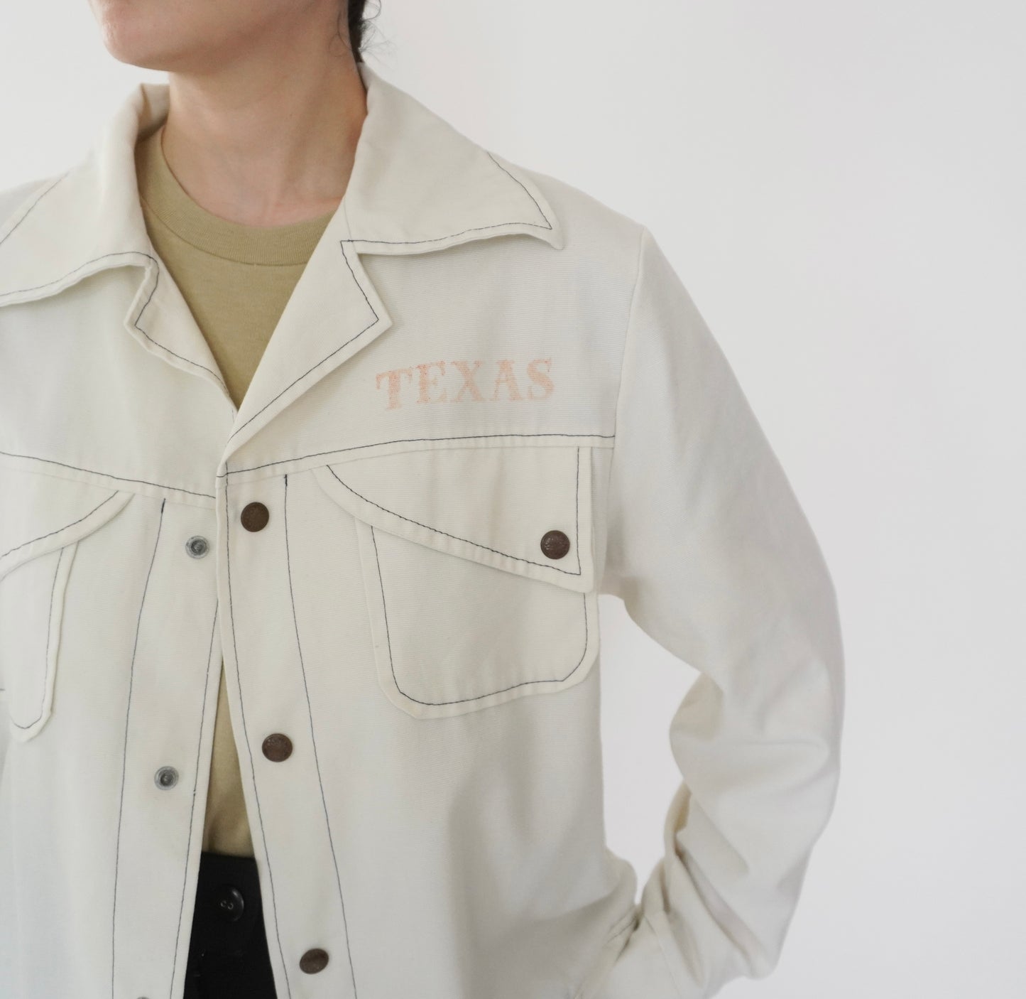 70s White Light Jacket