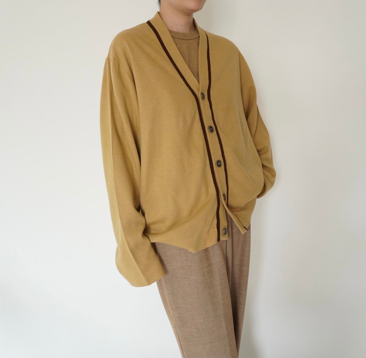 70s "TOWNCRAFT" Cardigan
