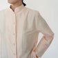 90s Raw Silk Shirt Jacket Made in USA