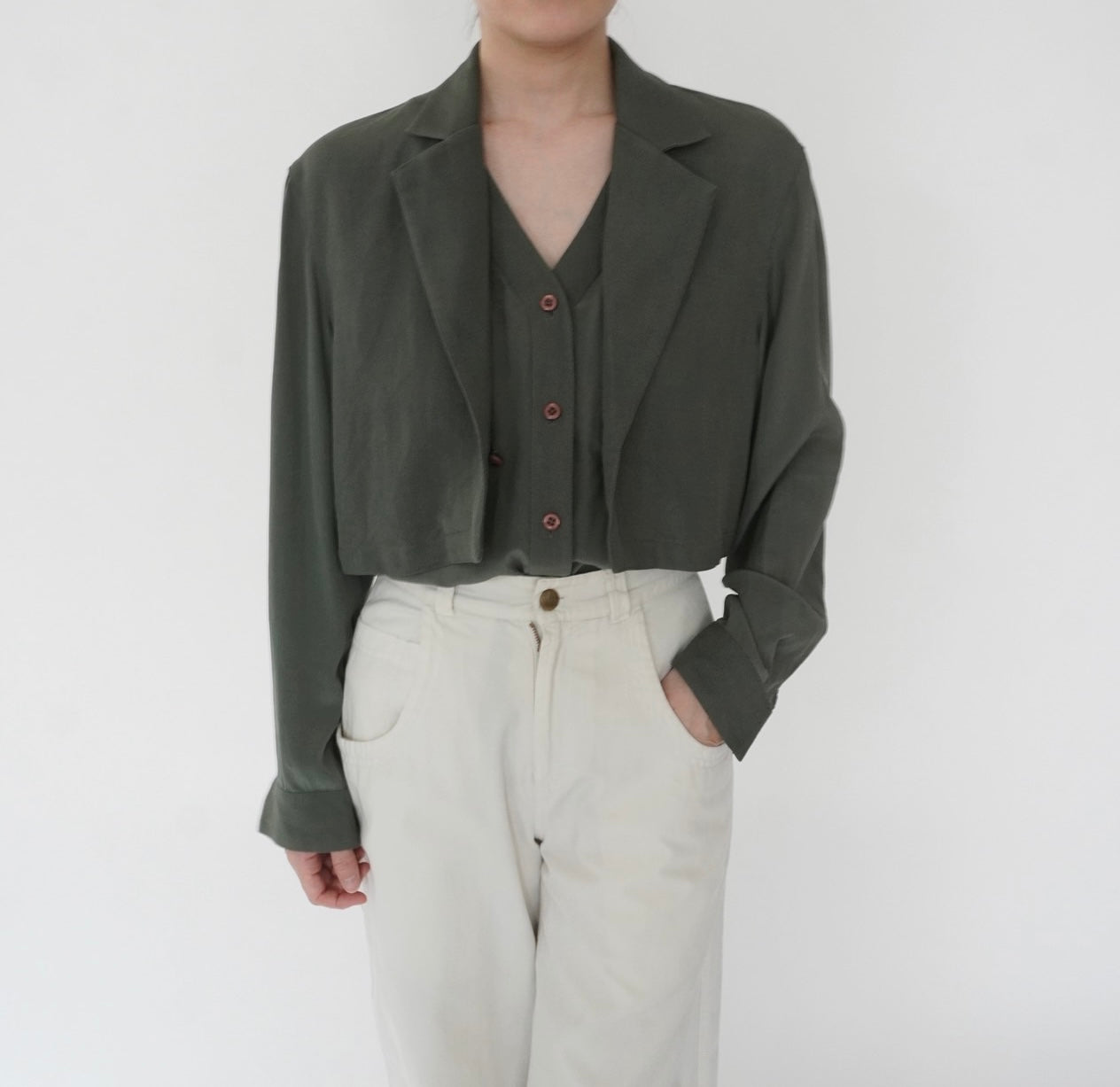 90s Silk Design Shirt